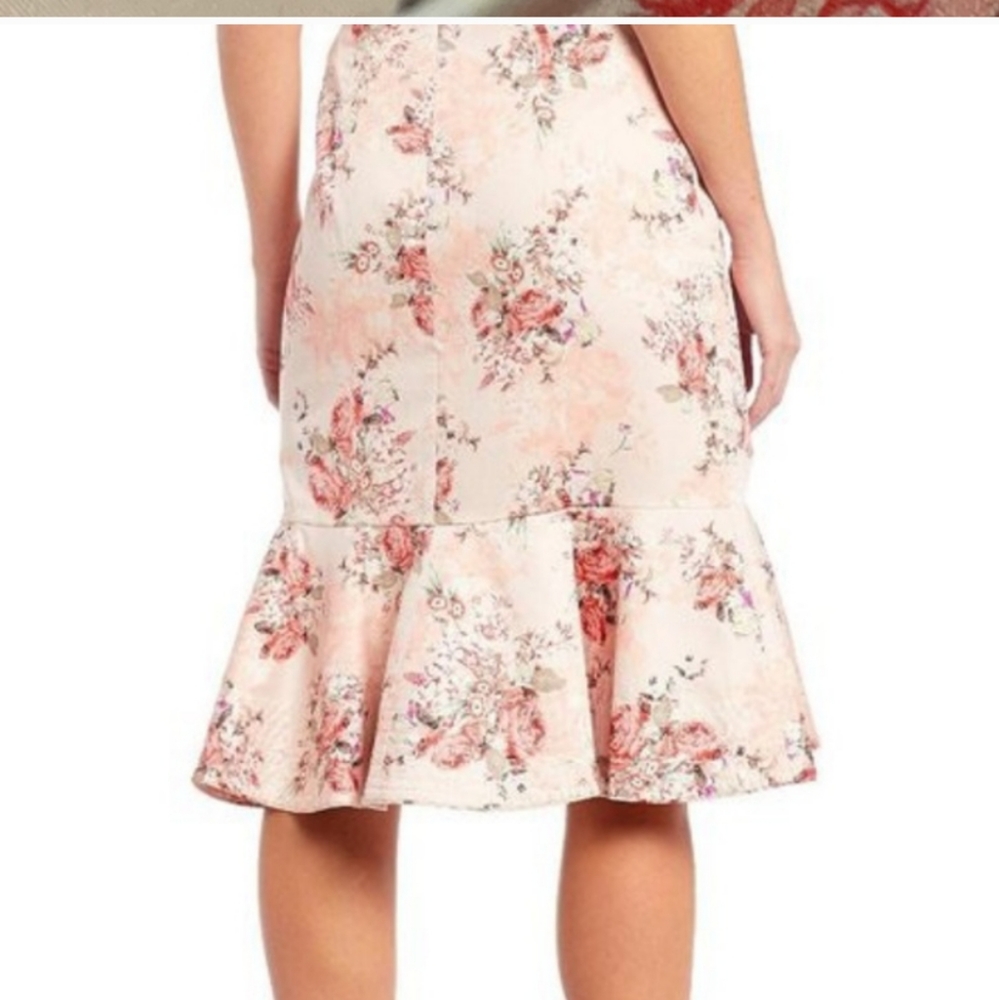 COPY - Antonio Melanie Toby ruffled skirt pink 2 - Picture 2 of 6